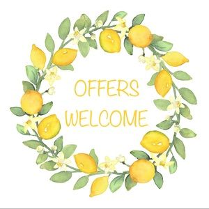 Offers Welcome! 🍋
